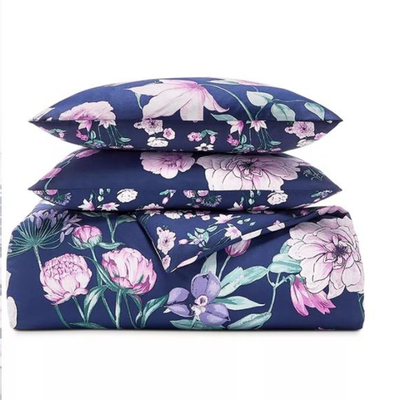 Whim by Martha Stewart Collection Midnight Floral Comforter Set, King - Picture 2 of 2